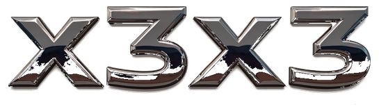 x3x3 logo